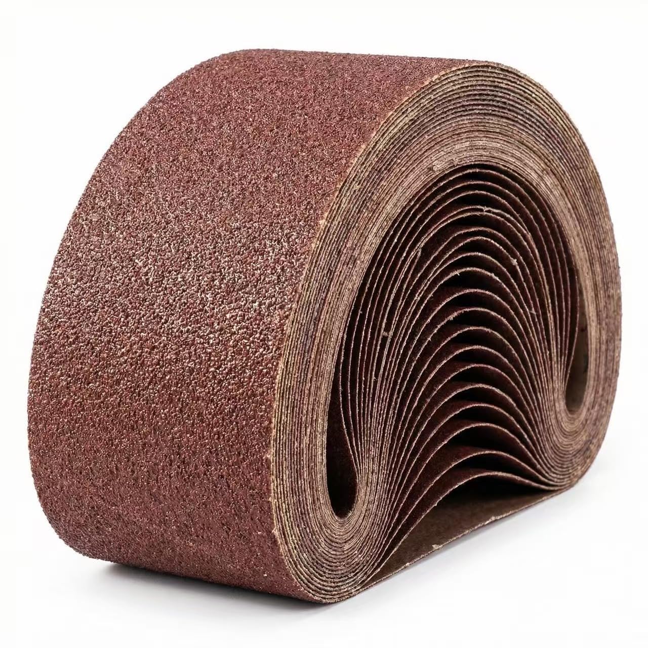 20 Pack 4 x 21 Inch Sanding Belts, Belt Sander Paper (5 Each of 40 80 120 240 Grits), Aluminum Oxide for Woodworking Polishing, Compatible with Wood Aluminum Non-Ferrous Metal Plastic Fiberglass